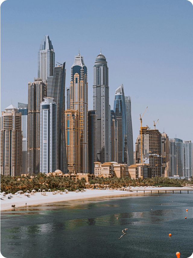 Dubai Marina Skyline