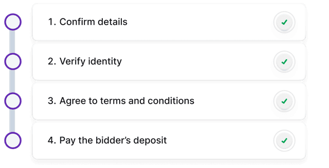 Registration & bidding